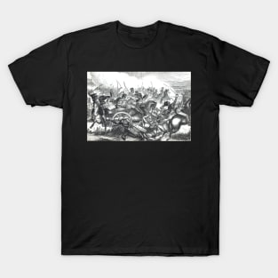 The Charge of the Light Brigade at Balaclava,  Crimean War 1854 T-Shirt